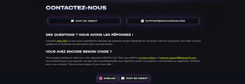 En savoir plus sur madcasino tours gratuits En savoir plus sur madcasino tours gratuits